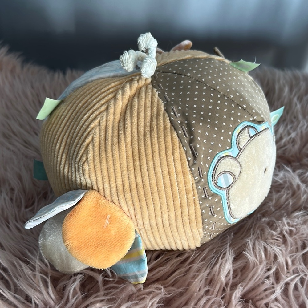 Soft Plush Patchwork Ball Toy